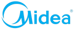 Логотип фирмы Midea в Химках